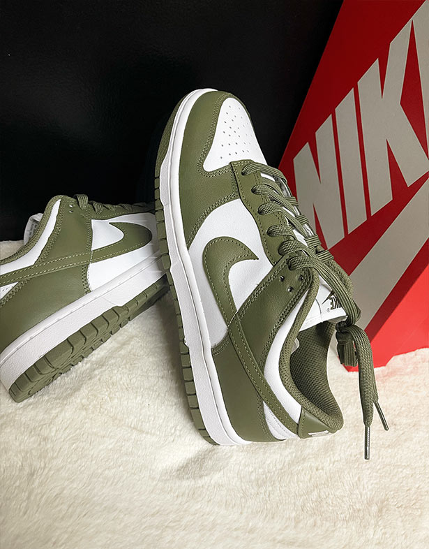 Nike Dunk Low “Medium Olive” (w) DD1503-120