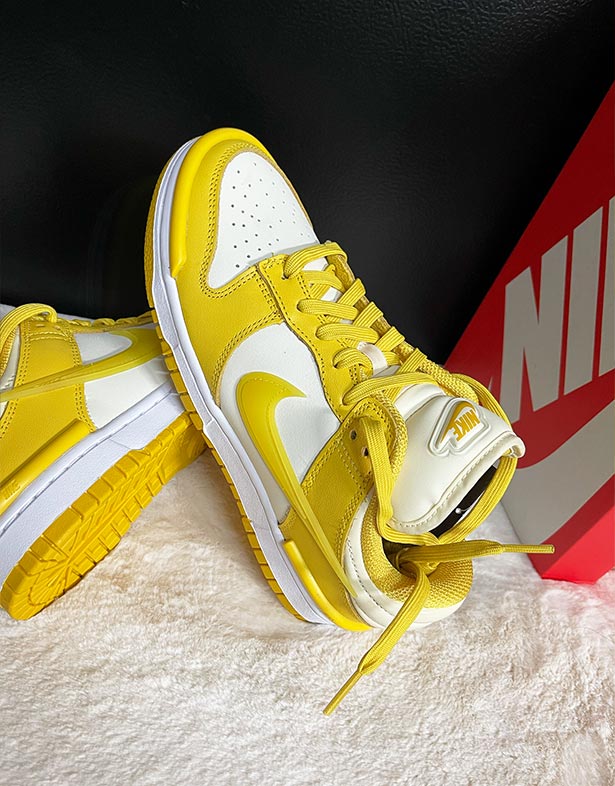 Nike Dunk Low Twist “Vivid Sulfur” (w) DZ2794-100