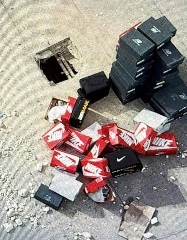 Vụ trộm giày Nike và New Balance tại Florida