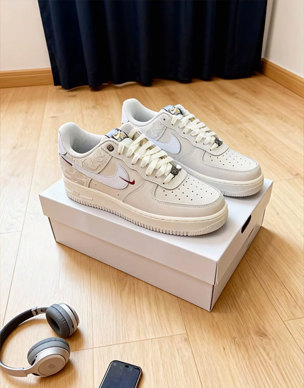 Giày Nike Air Force 1 Low CNY Pegasus “Phantom” IQ1119-011