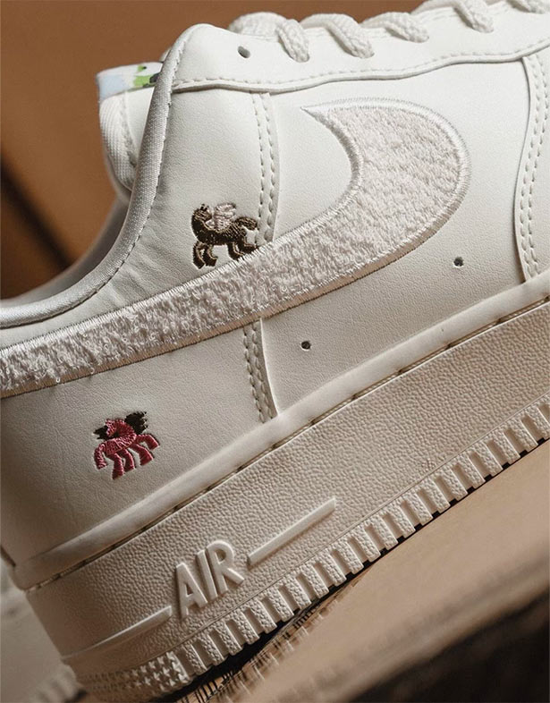 Giày Nike Air Force 1 Low CNY Pegasus “Team Crimson” IQ1143-100