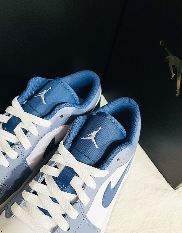 Giày Nike Air Jordan 1 Low “Ashen Slate” 553558-414