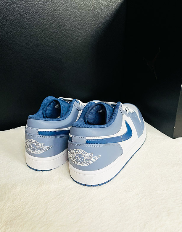 Giày Nike Air Jordan 1 Low “Ashen Slate” 553558-414