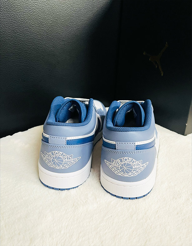 Giày Nike Air Jordan 1 Low “Ashen Slate” 553558-414