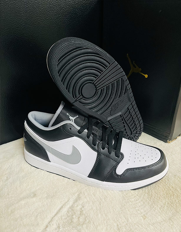 Nike Air Jordan 1 Low “Black Medium Grey” 553558-040