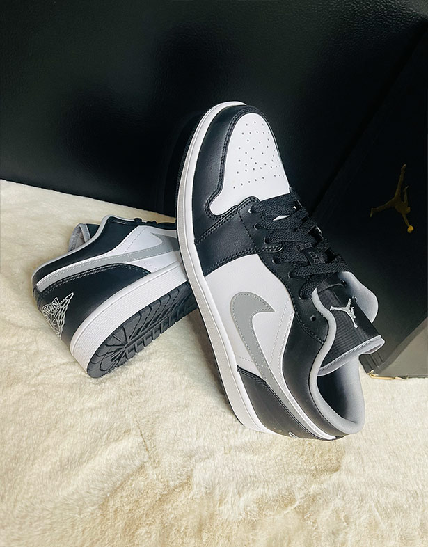 Nike Air Jordan 1 Low “Black Medium Grey” 553558-040