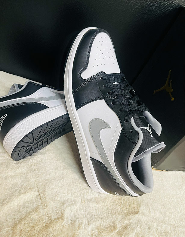 Nike Air Jordan 1 Low “Black Medium Grey” 553558-040