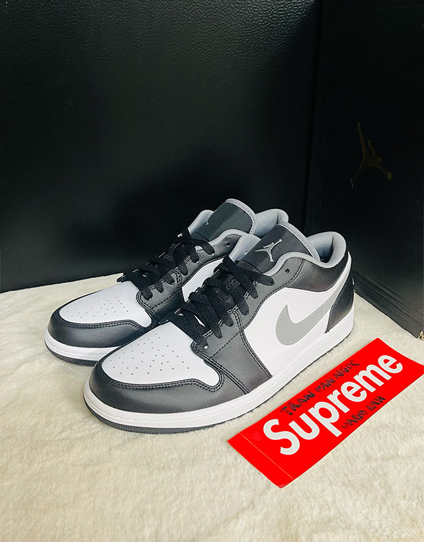 Nike Air Jordan 1 Low “Black Medium Grey” 553558-040