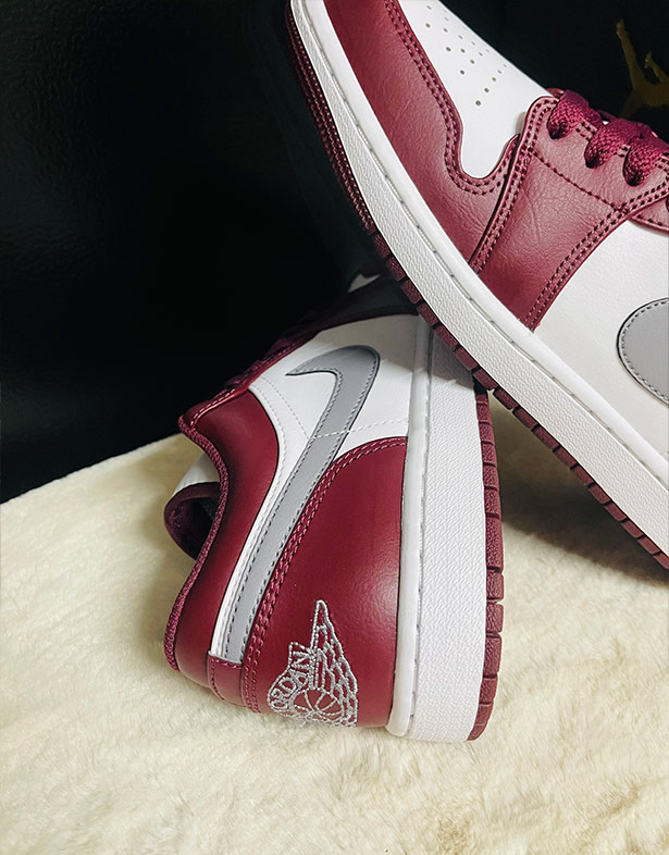 Nike Air Jordan 1 Low “Cherrywood Red” 553558-615 got giay