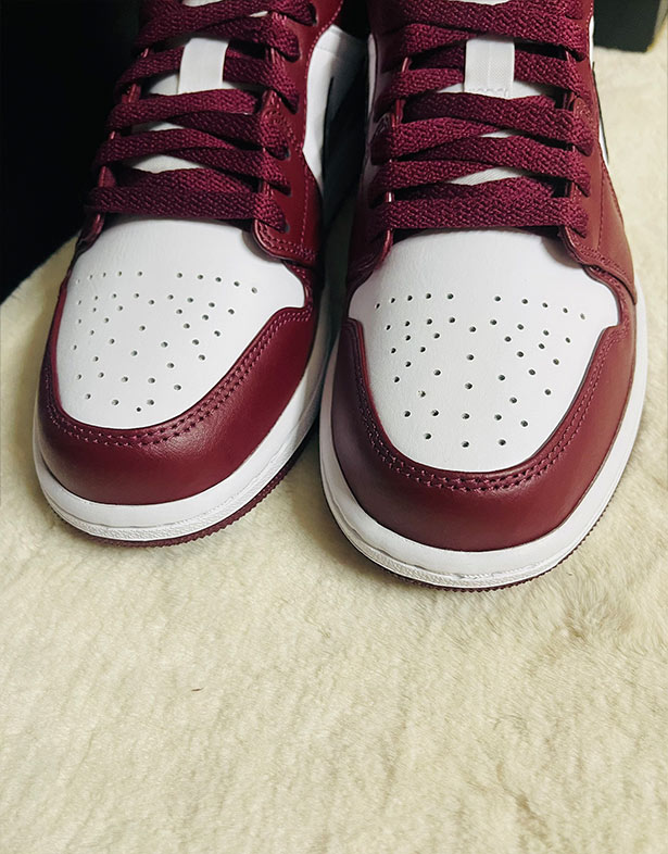 Nike Air Jordan 1 Low “Cherrywood Red” 553558-615 mui giay