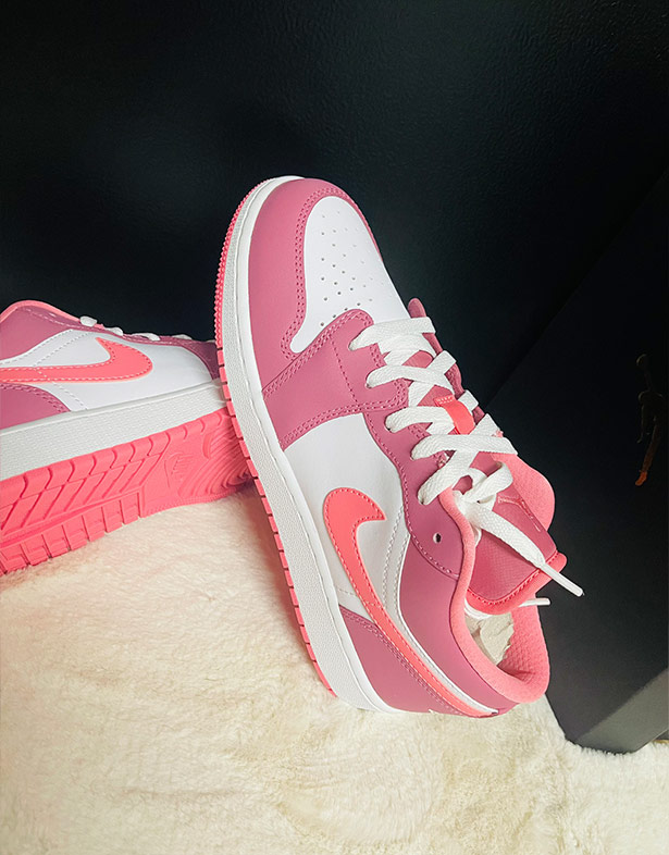 Giày Nike Air Jordan 1 Low Gs “Desert Berry” 553560-616
