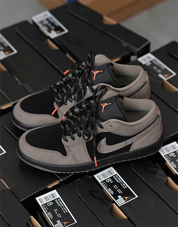 Giày Nike Air Jordan 1 Low SE “Olive Grey” IB7109-005