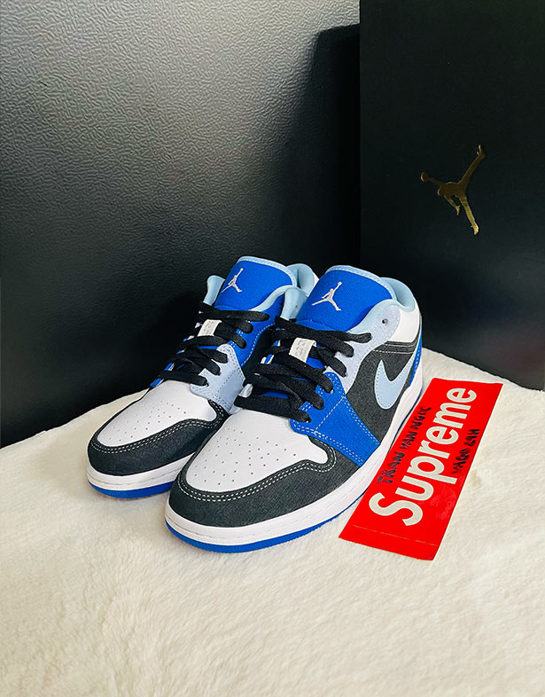 Giày Nike Air Jordan 1 Low SE “Racer Blue” DH0206-400