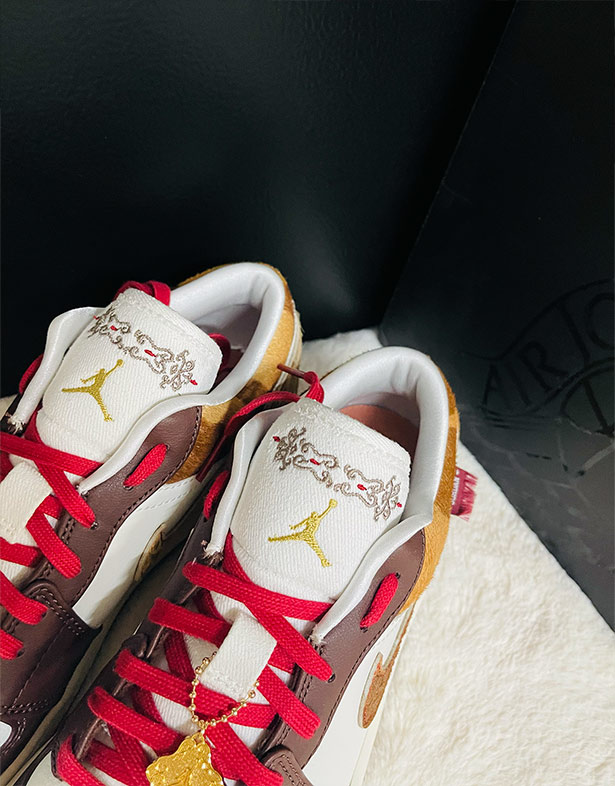 Giày Nike Air Jordan 1 Low SE CNY “Sail Chocolate” IQ5321-121