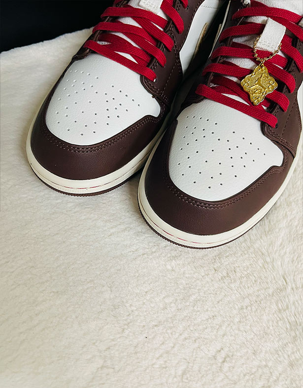 Giày Nike Air Jordan 1 Low SE CNY “Sail Chocolate” IQ5321-121