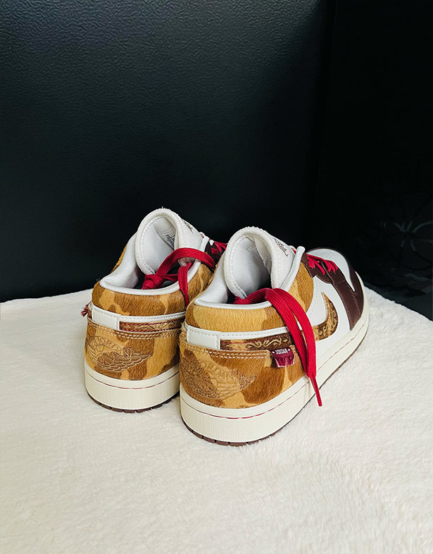 Giày Nike Air Jordan 1 Low SE CNY “Sail Chocolate” IQ5321-121