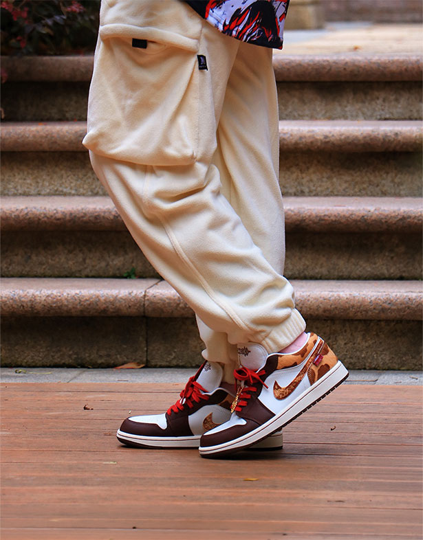 Giày Nike Air Jordan 1 Low SE CNY “Sail Chocolate” IQ5321-121