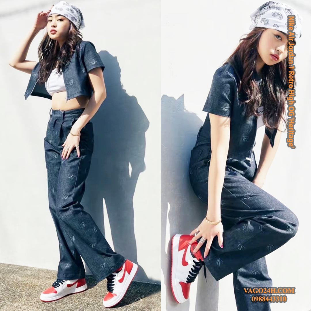 Air Jordan 1 Retro High Og White University Red 555088 161 - Vago24H - Chất  Lượng Làm Nên Thương Hiệu