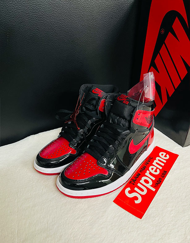 Giày Nike Air Jordan 1 Retro High OG “Patent Bred” 555088-063
