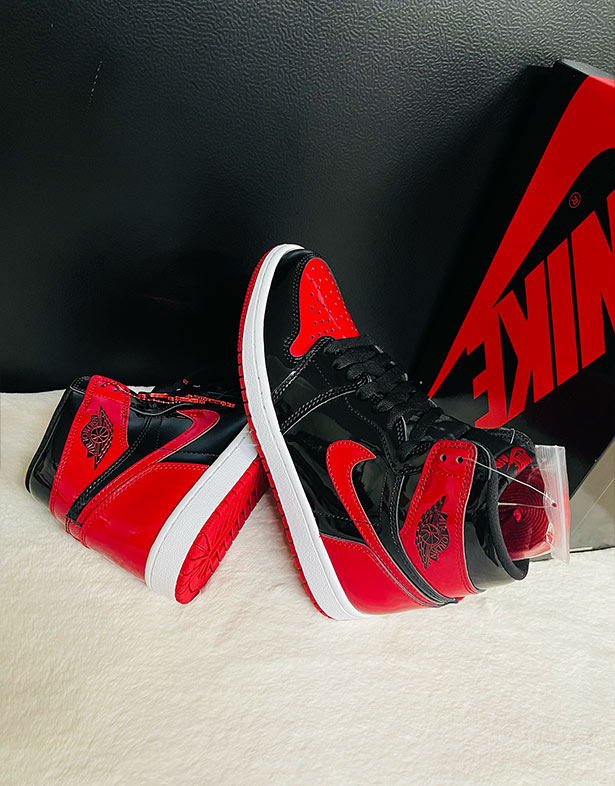 Giày Nike Air Jordan 1 Retro High OG “Patent Bred” 555088-063