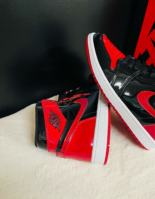 Giày Nike Air Jordan 1 Retro High OG “Patent Bred” 555088-063