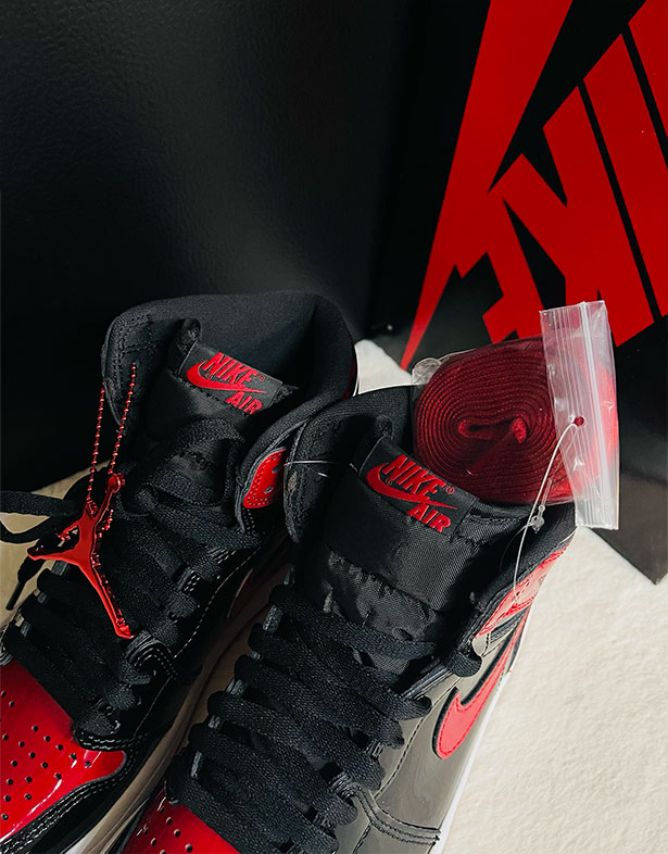 Giày Nike Air Jordan 1 Retro High OG “Patent Bred” 555088-063