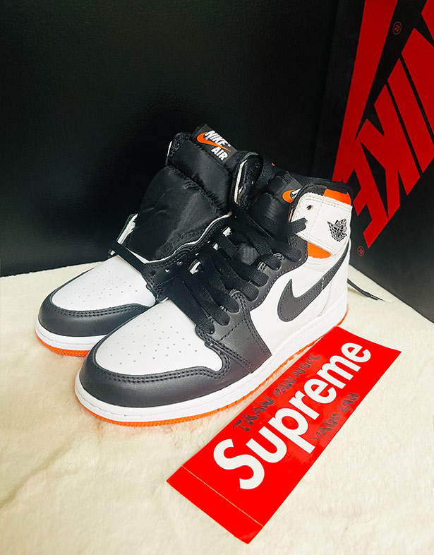 Giày Nike Air Jordan 1 Retro High OG Gs “Electro Orange” 575441-180