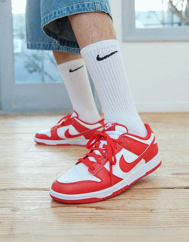 Nike Dunk Low St. John’s “White University Red” HF5441-104
