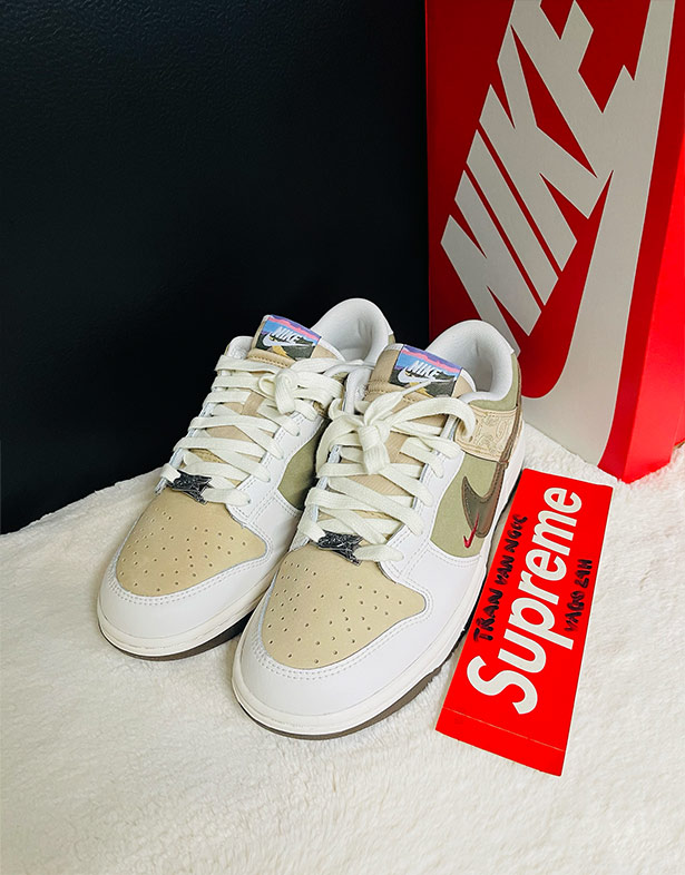 Giày Nike Dunk Low CNY Pegasus “Neutral Olive” IQ1118-220