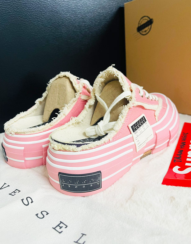 Giày xVessel G.O.P. Slip On “All Pink” S20X005QF