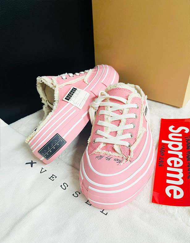 Giày xVessel G.O.P. Slip On “All Pink” S20X005QF