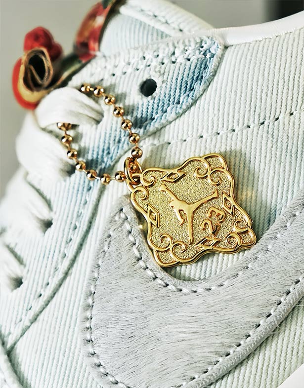 Giày Nike Air Jordan 1 Low OG CNY “Football Grey” IQ1108-011