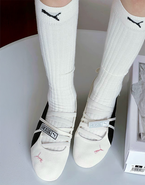 Rosé x Puma Speedcat Ballet SD “White Black” (w) 404395-01