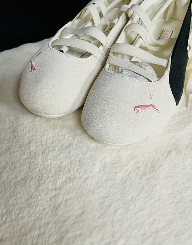 Giày Rosé x Puma Speedcat Ballet SD “White Black” (w) 404395-01