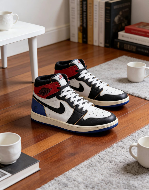 Giày Nike Air Jordan 1 High OG Union x Fragment “Varsity Red” IO7847-002