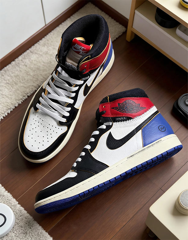 Giày Nike Air Jordan 1 High OG Union x Fragment “Varsity Red” IO7847-002