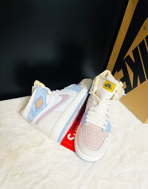 Giày Nike Air Jordan 1 High Zoom CMFT “Pink Oxford” (w) DQ5092-651