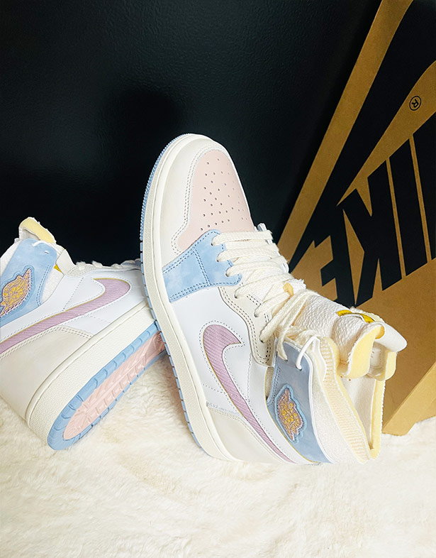 Giày Nike Air Jordan 1 High Zoom CMFT “Pink Oxford” (w) DQ5092-651