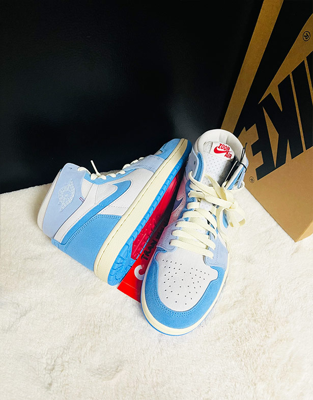 Giày Nike Air Jordan 1 High Zoom CMFT 2 “University Blue” (w) DV1305-004