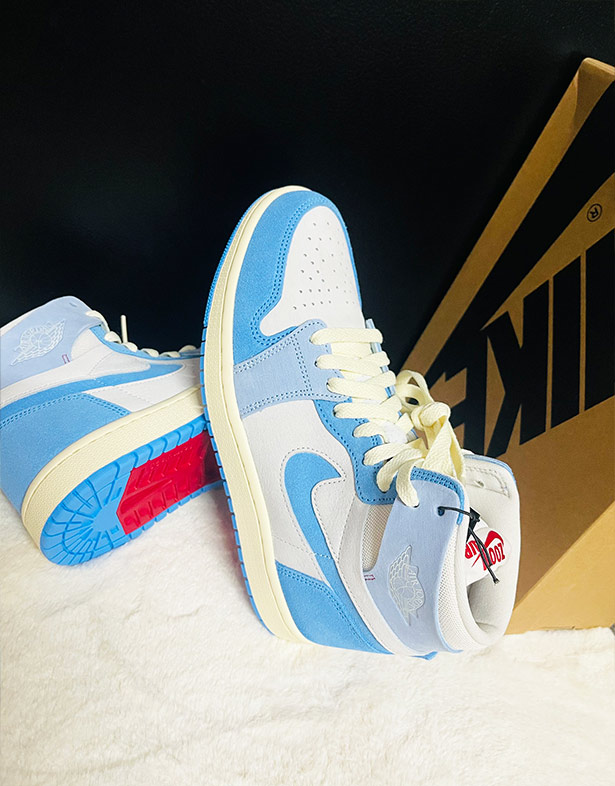 Giày Nike Air Jordan 1 High Zoom CMFT 2 “University Blue” (w) DV1305-004