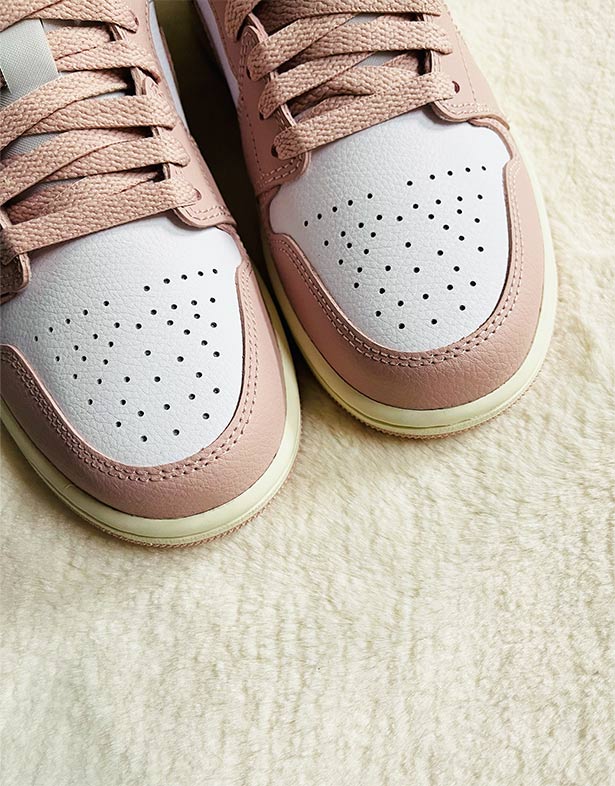 Giày Nike Air Jordan 1 Low “Pink Oxford” (w) DC0774-162