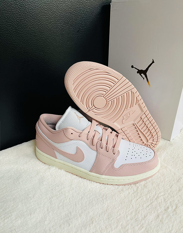 Giày Nike Air Jordan 1 Low “Pink Oxford” (w) DC0774-162