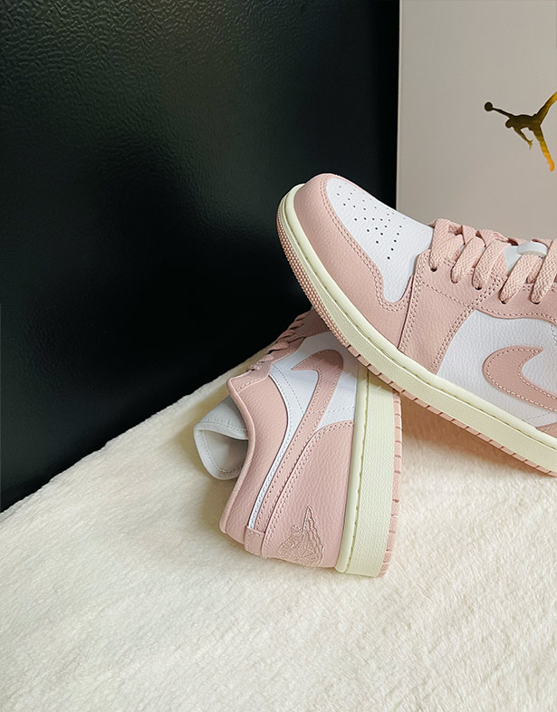 Giày Nike Air Jordan 1 Low “Pink Oxford” (w) DC0774-162