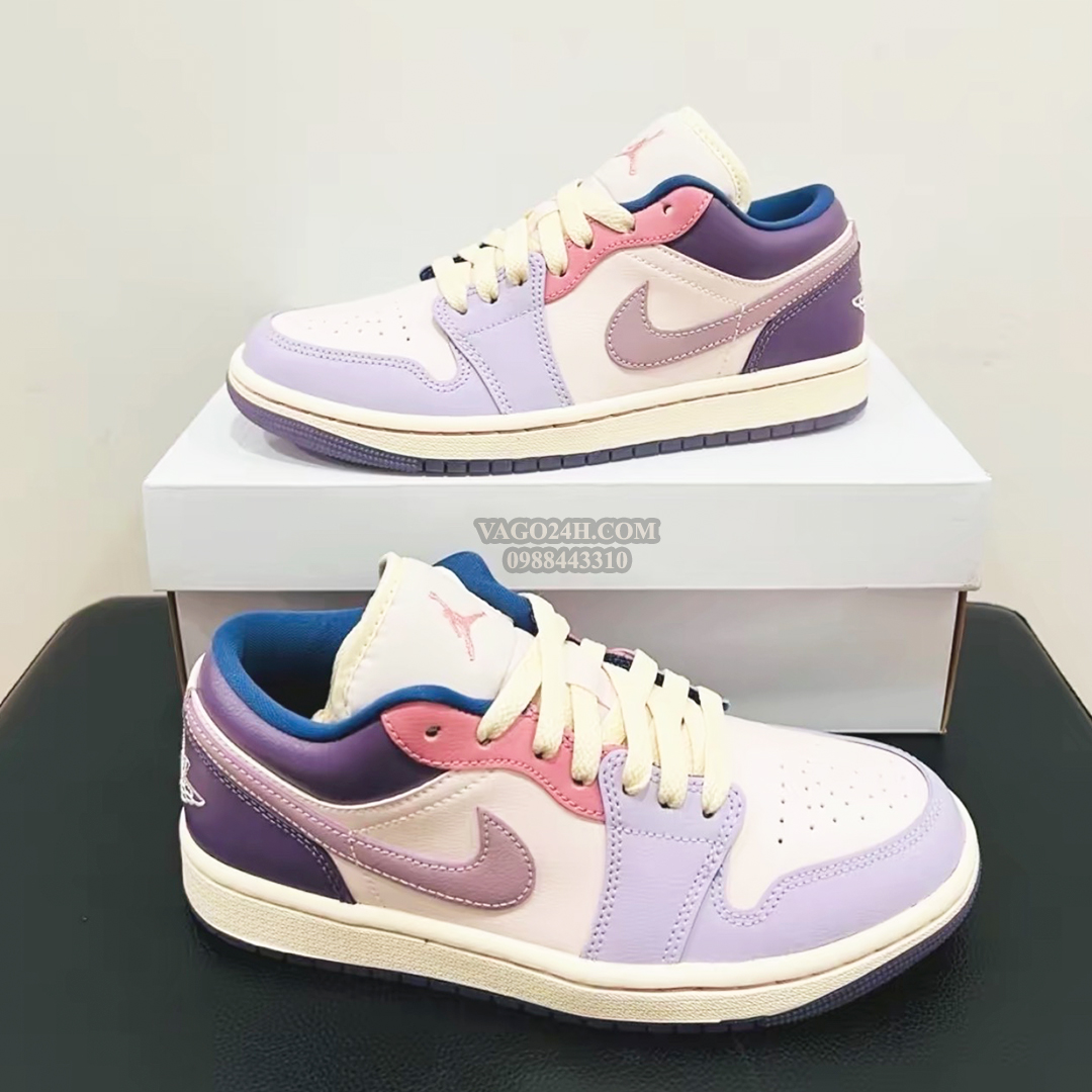 Nike Air Jordan 1 Low “Pink Purple” (W) Dz2768-651 - Vago24H - Chất Lượng  Làm Nên Thương Hiệu