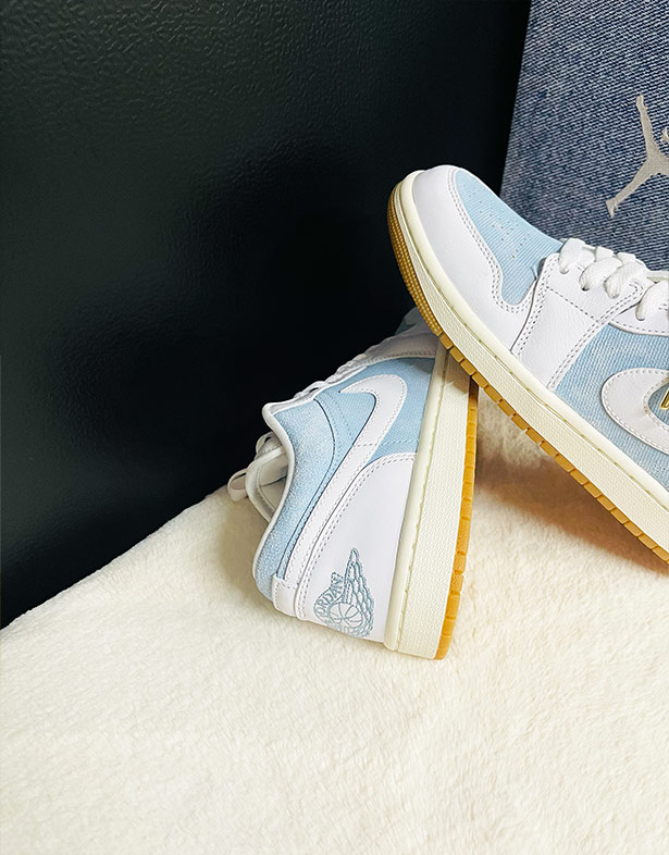 Giày Nike Air Jordan 1 Low “Worn Blue” (w) HQ2004-400