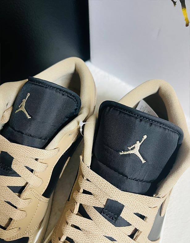 Giày Nike Air Jordan 1 Low “Desert Black” (w) DC0774-201