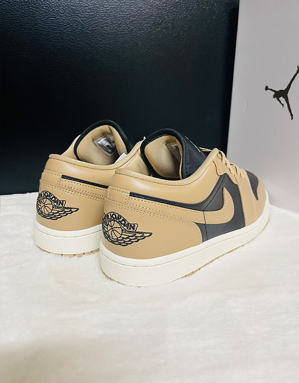 Giày Nike Air Jordan 1 Low “Desert Black” (w) DC0774-201