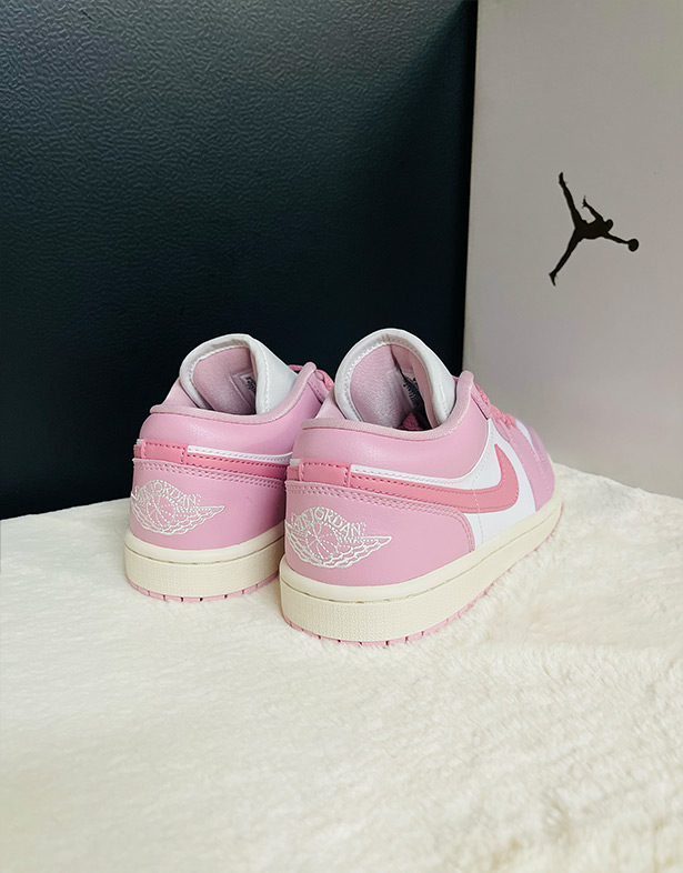 Giày Nike Air Jordan 1 Low “Iced Carmine” (w) DC0774-607