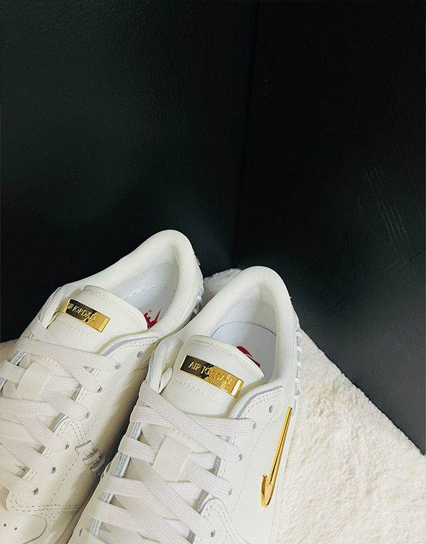 Giày Nike Air Jordan 1 Low Method of Make “Sail Metallic Gold” (w) FN5032-100