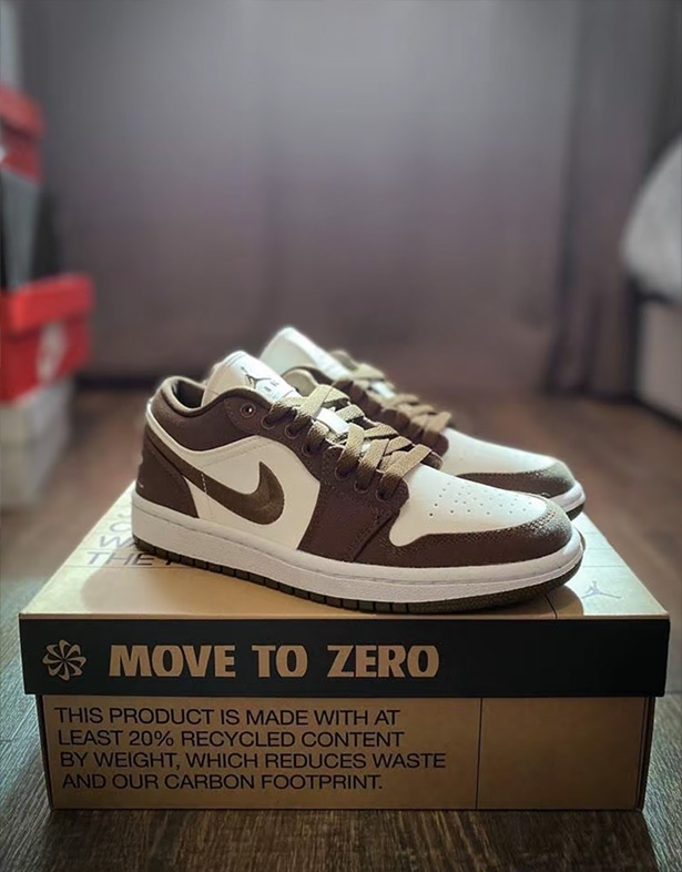 Giày Nike Air Jordan 1 Low SE “Light Olive” (w) DV0426-301